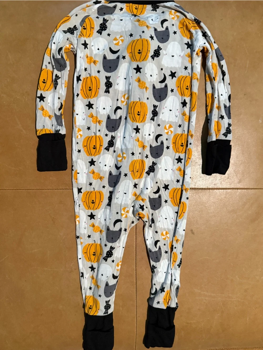 Little Sleepies Viscose Bamboo Boo Crew Footie 6-12M